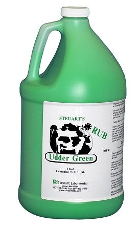 Steuart's Udder Green Rub 1 Gallon